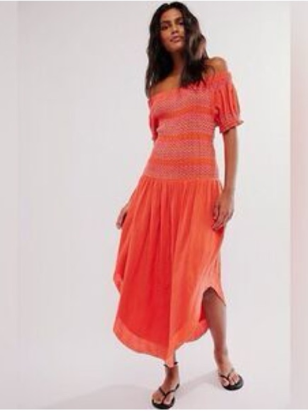Free People Catch Me Midi Dress